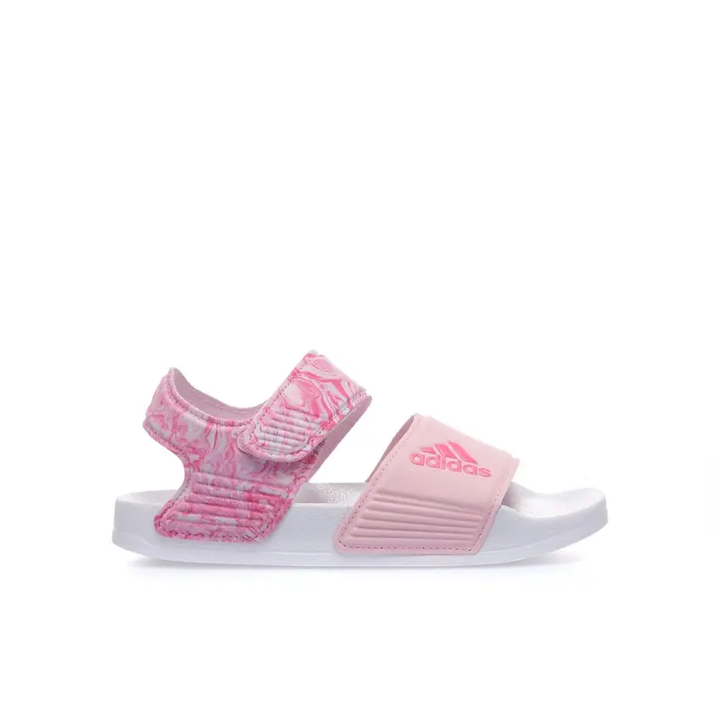 Sandali rosa sportivi da bimba con velcro