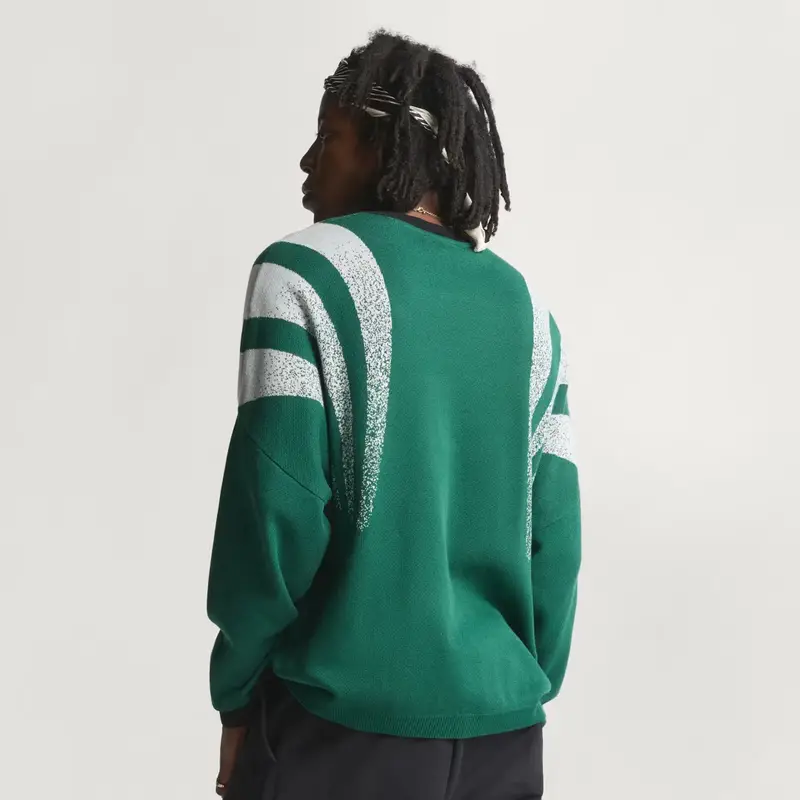 SANTIAGO MAGLIA LOOSE FULLY FASHION KNIT Collegiate Green miniatura 2