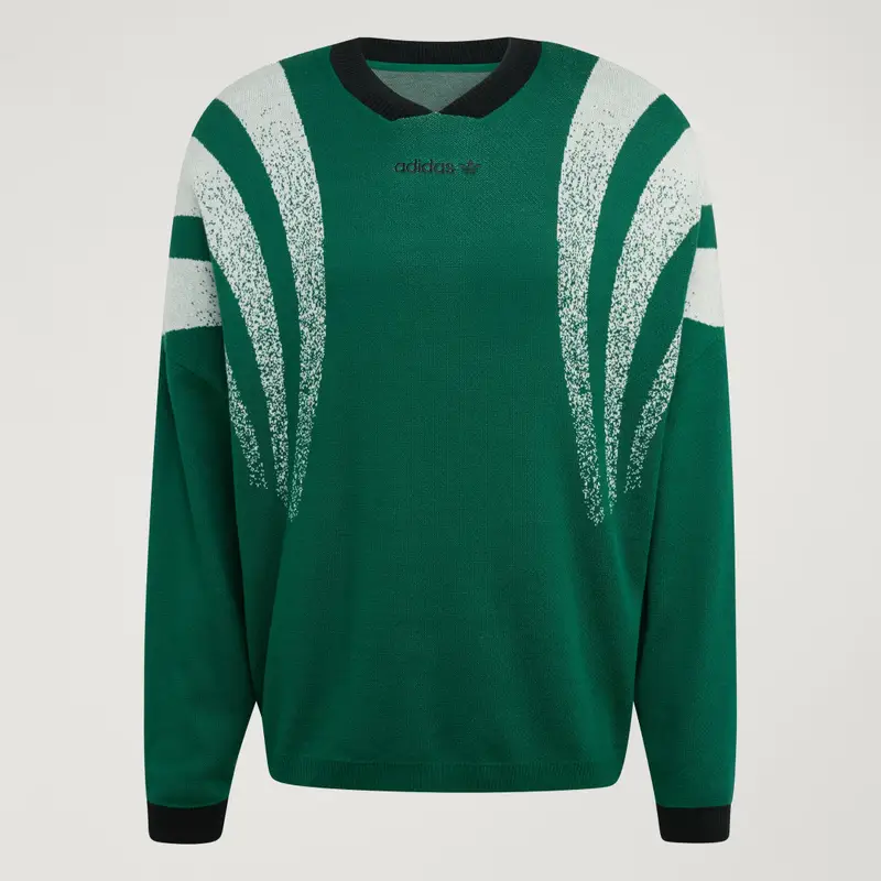 SANTIAGO MAGLIA LOOSE FULLY FASHION KNIT Collegiate Green miniatura 4