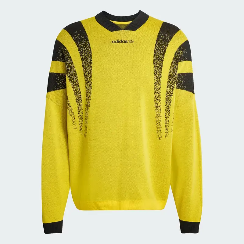 SANTIAGO MAGLIA LOOSE FULLY FASHION KNIT Eqt Yellow miniatura 4