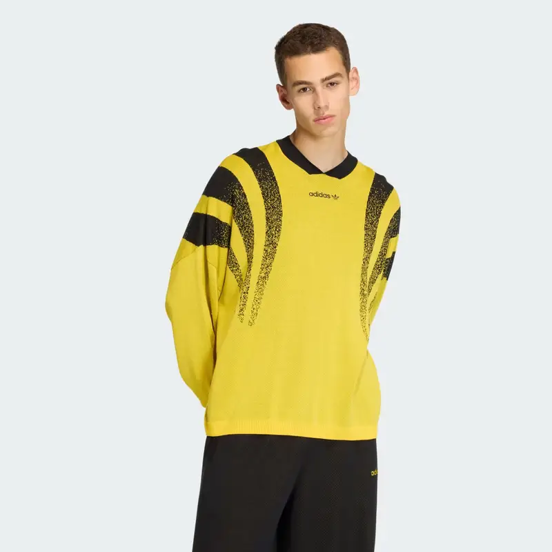 SANTIAGO MAGLIA LOOSE FULLY FASHION KNIT Eqt Yellow