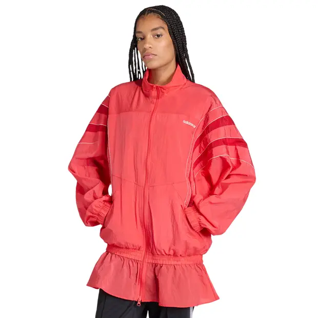 Santiago Woven Track Top Donna - Giacche Rosso Red