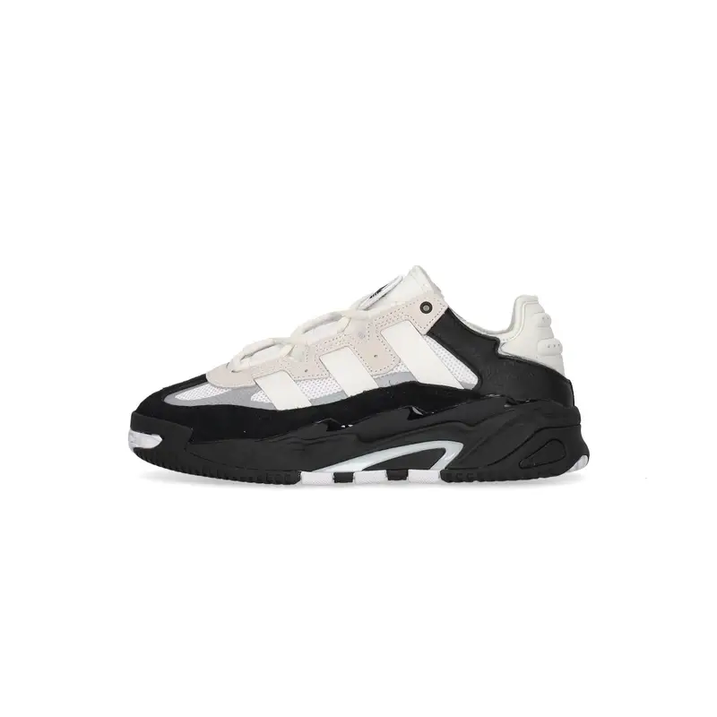 Scarpa Bassa Uomo Niteball Cloud White/core Black/silver Metallic