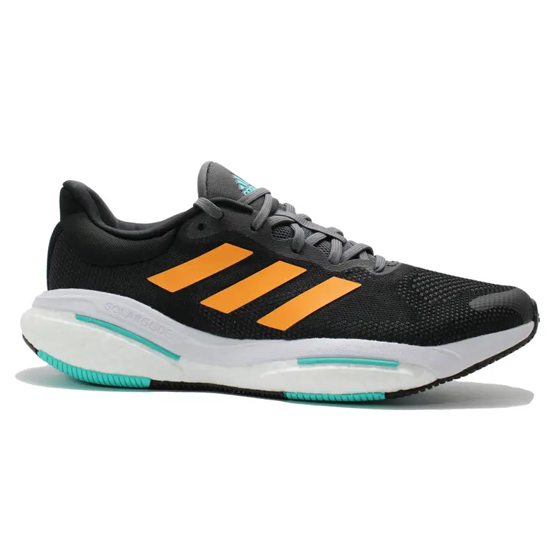 Scarpa da Running Uomo Solar Glide 5 Nero Arancione | Adidas