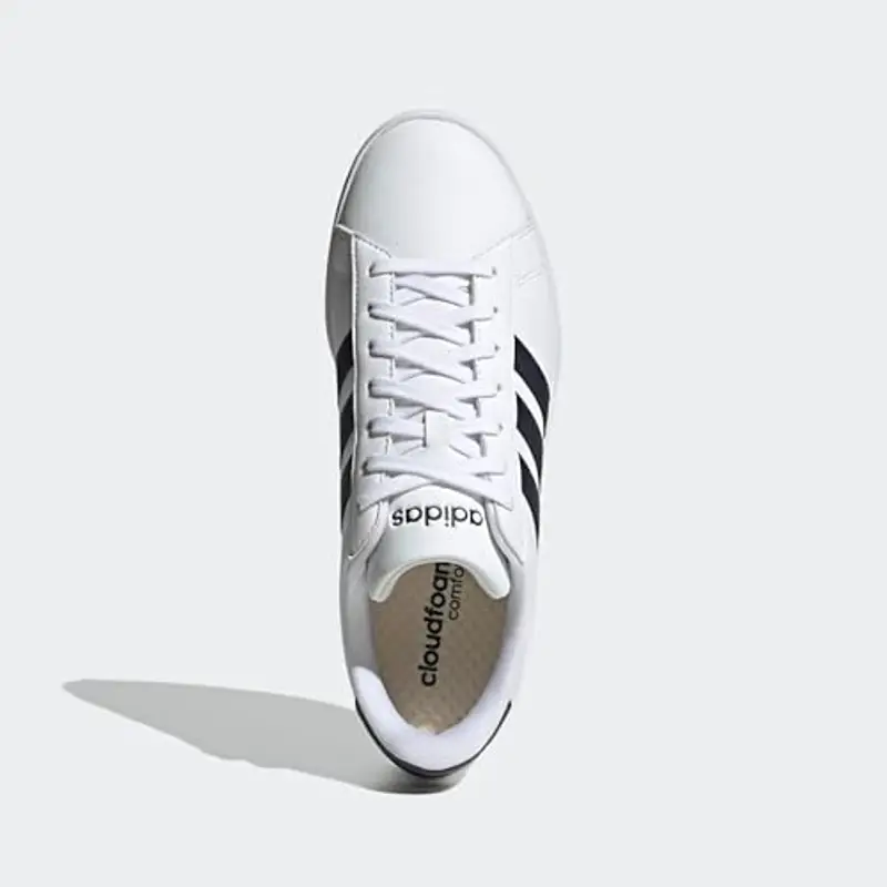 Adidas Scarpa da Tennis Grand Court 2.0 da Uomo, Bianco/Inchiostro/Tinta Ecru, 46 EU miniatura 2