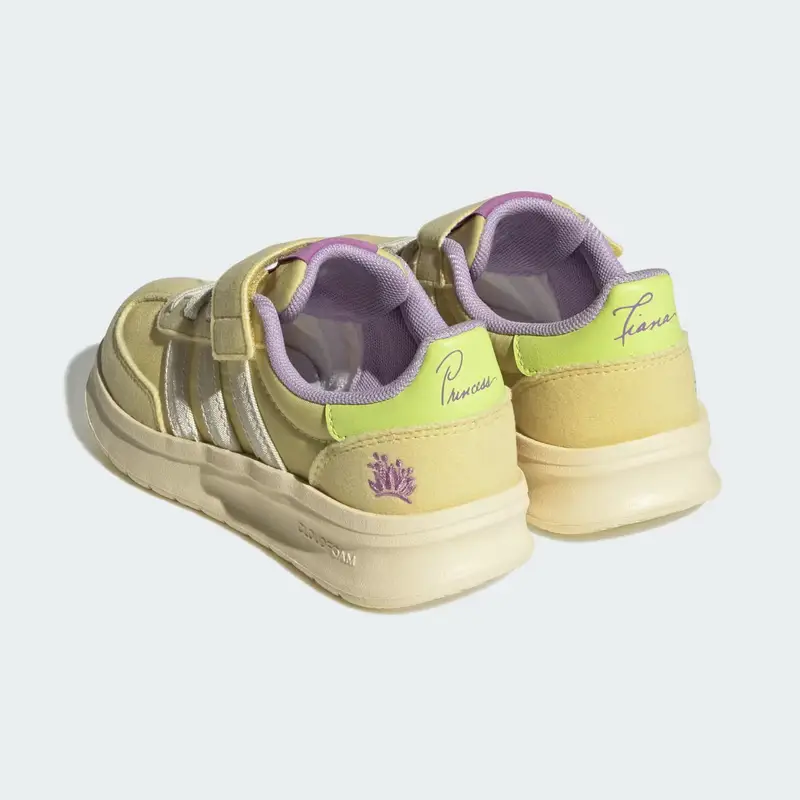 Scarpe adidas Disney Tiana Run 70s 2.0 bambini Powder Yellow miniatura 2