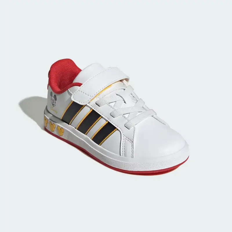 Scarpe adidas Disney Topolino Grand Court bambino Cloud White miniatura 4