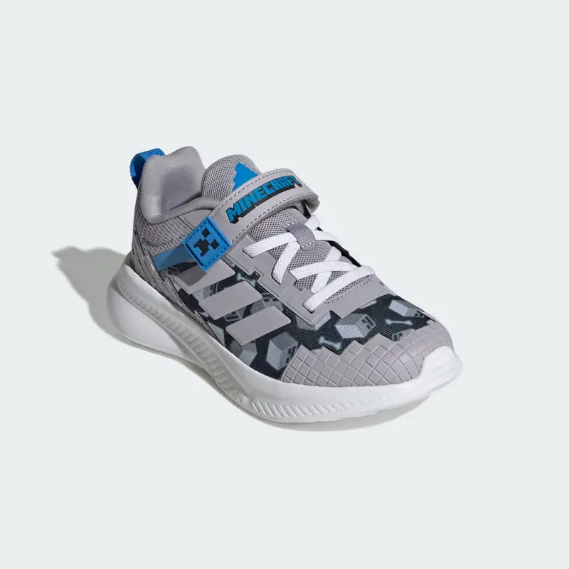 SCARPE ADIDAS MINECRAFT FORTARUN 4.0 KIDS Glory Grey miniatura 4