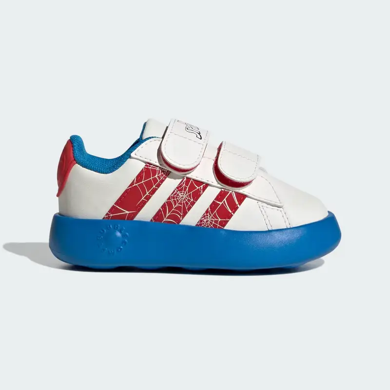 Scarpe adidas x Marvel Spider-Man Grand Court bambino Cloud White