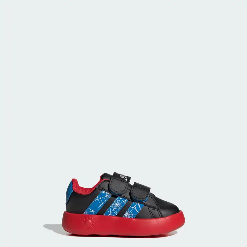 Scarpe adidas x Marvel Spider-Man Grand Court bambino Core Black