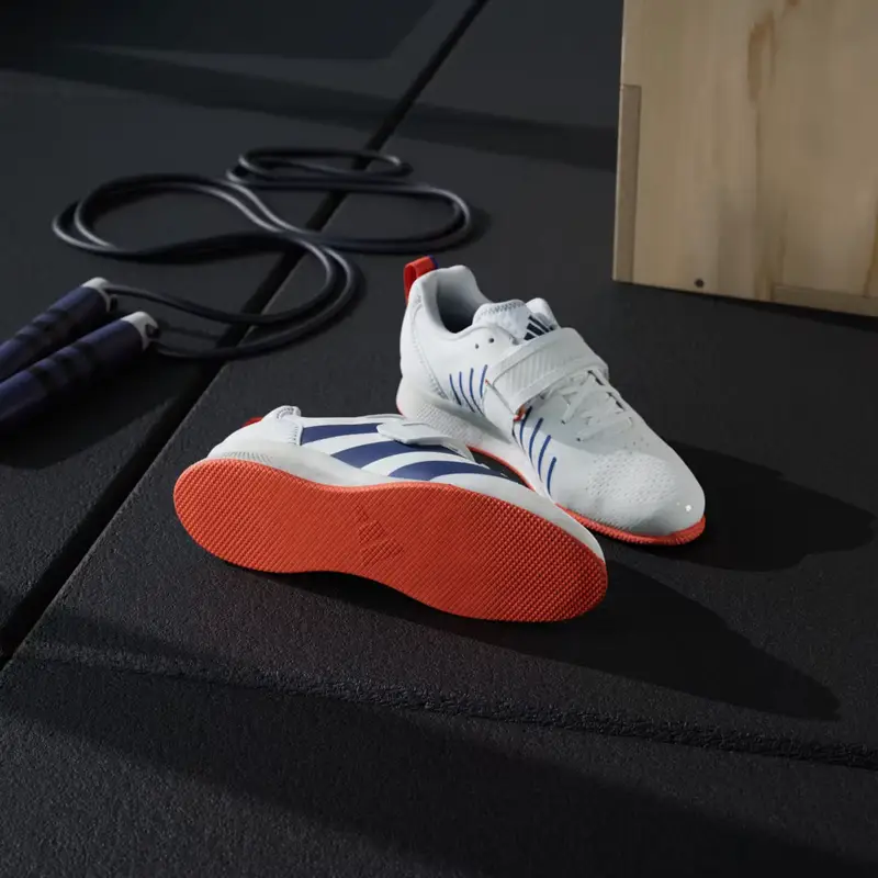 Scarpe adipower Weightlifting 3 Cloud White miniatura 3