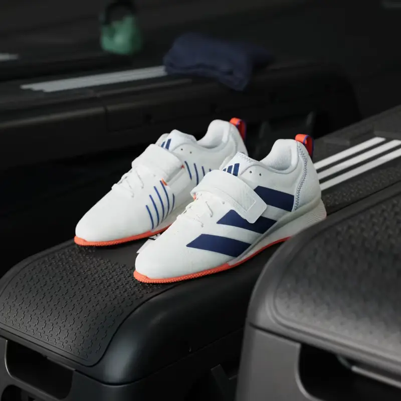 Scarpe adipower Weightlifting 3 Cloud White miniatura 4