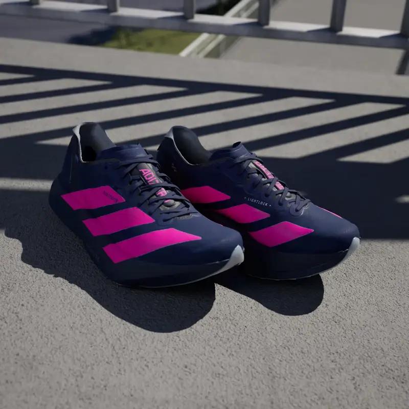 Scarpe Adizero Adios Pro 4 BMW Berlin Marathon 2025 Dark Blue miniatura 4