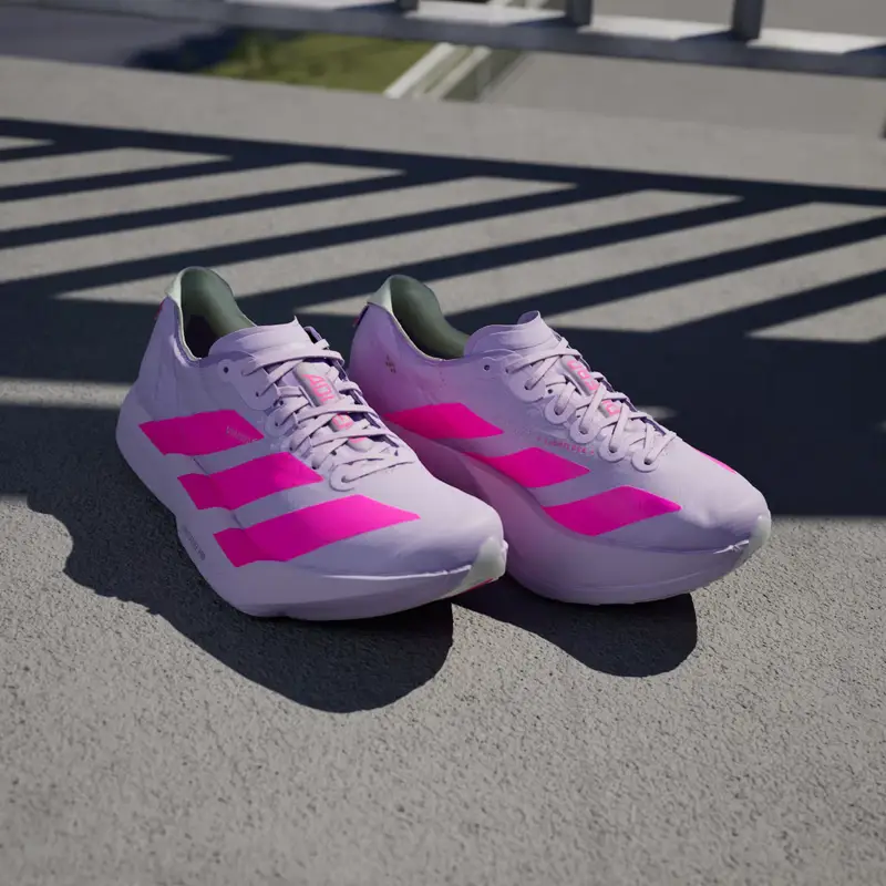 Scarpe Adizero Adios Pro 4 BMW Berlin Marathon 2025 Powder Plum miniatura 4