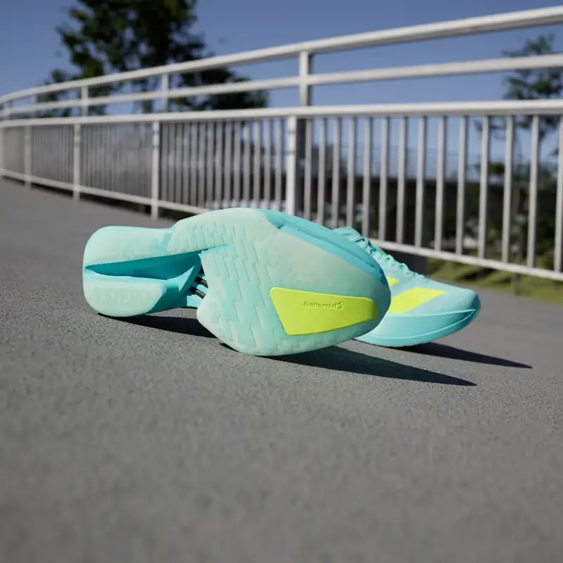 Scarpe Adizero Adios Pro 4 Flash Aqua miniatura 3