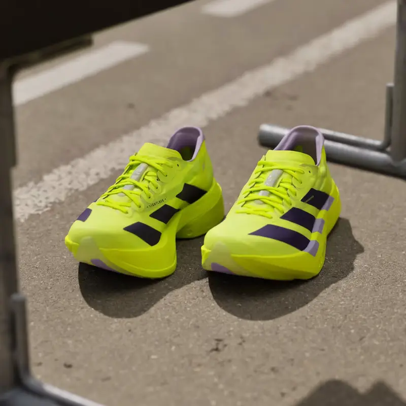 Scarpe adizero adios Pro 4 Solar Yellow miniatura 4