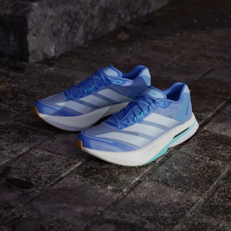 Scarpe Adizero Boston 13 Blue Fusion miniatura 4