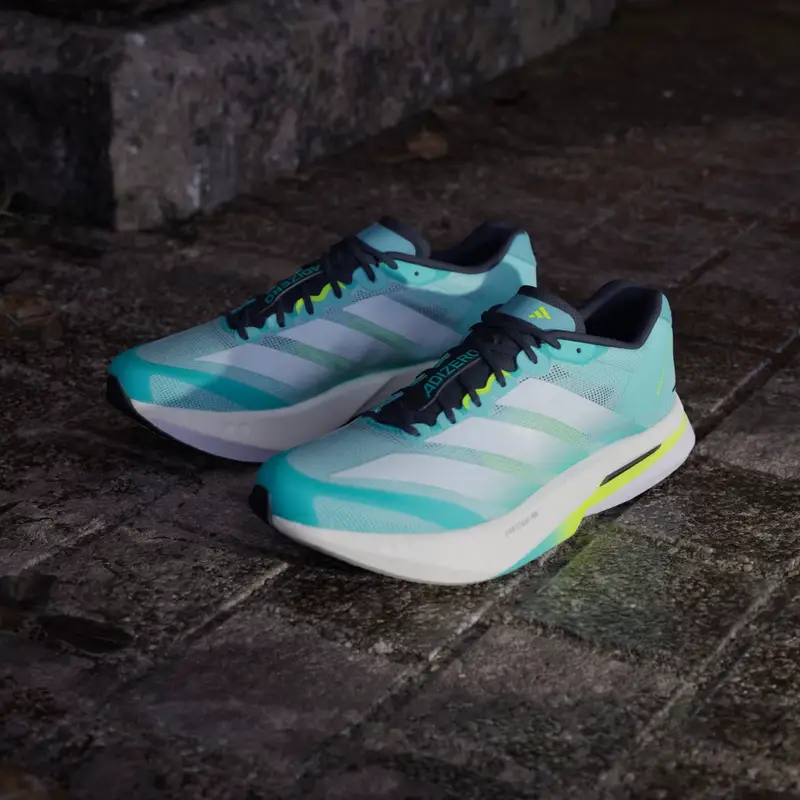 Scarpe Adizero Boston 13 Flash Aqua miniatura 4