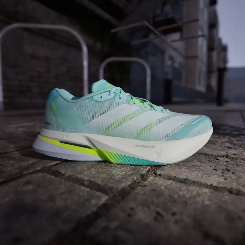 Scarpe Adizero Boston 13 Semi Flash Aqua miniatura 2