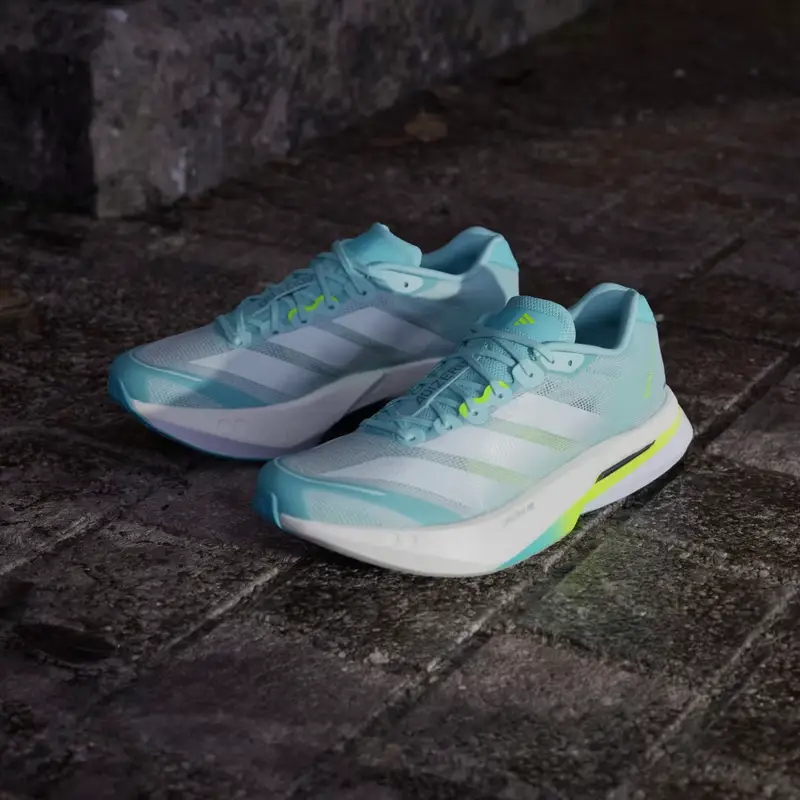 Scarpe Adizero Boston 13 Semi Flash Aqua miniatura 4