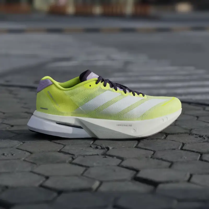 Scarpe Adizero Boston 13 Solar Yellow miniatura 2