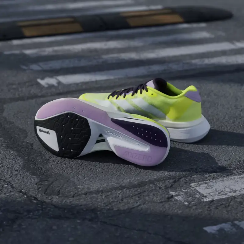 Scarpe Adizero Boston 13 Solar Yellow miniatura 3