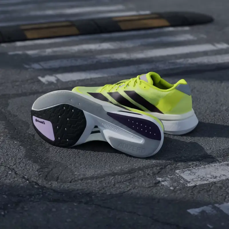 Scarpe Adizero Boston 13 Solar Yellow miniatura 3