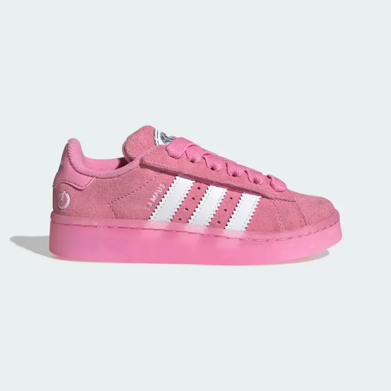 Scarpe bambino Campus 00s con Luci a led Comode Chiusura con lacci elastici Bliss Pink