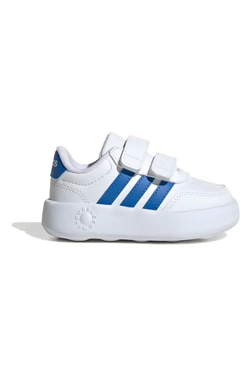 Scarpe bianche con chiusura a strappo suola BubbleComfy Adidas Breaknet 3.0 CF I [BIANCO]