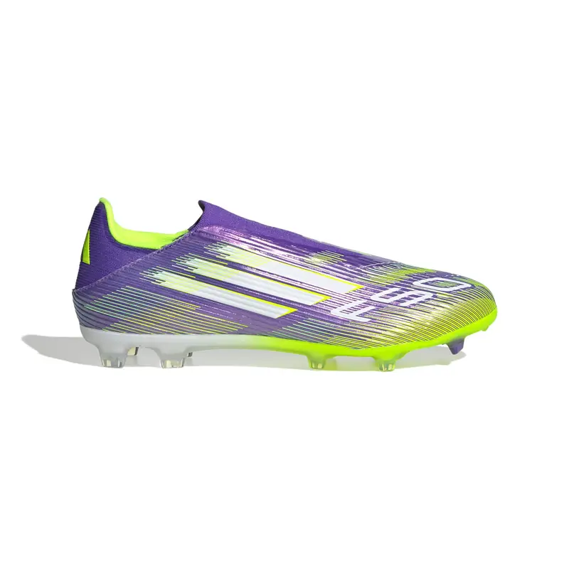 Scarpe calcio adidas F50 League sans lacets FG/AG Violet