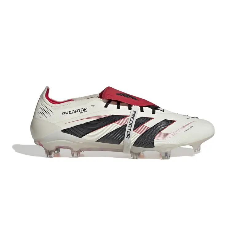 Scarpe calcio adidas Predator Elite Fold-Over Tongue FG Blanc