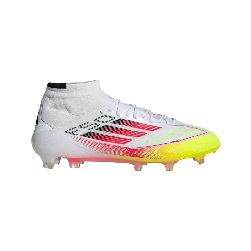 Scarpe calcio da donna adidas F50 Elite Mid AG Blanc