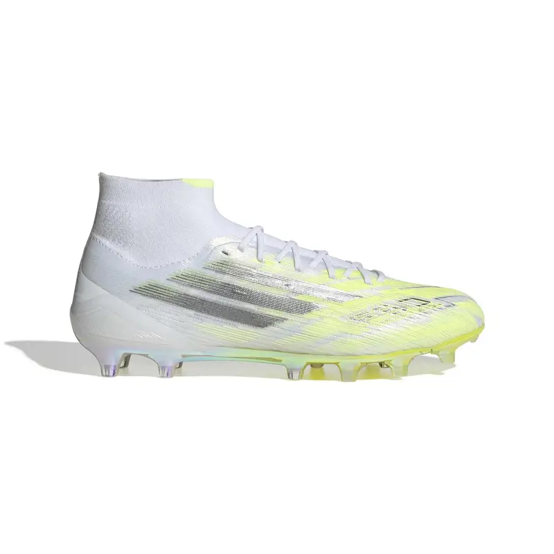 Scarpe calcio da donna adidas F50 Sparkfusion Elite Mid Cut FG/AG Blanc