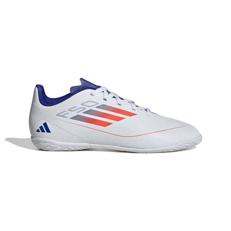 Scarpe calcio per bambini adidas F50 Club Indoor Blanc
