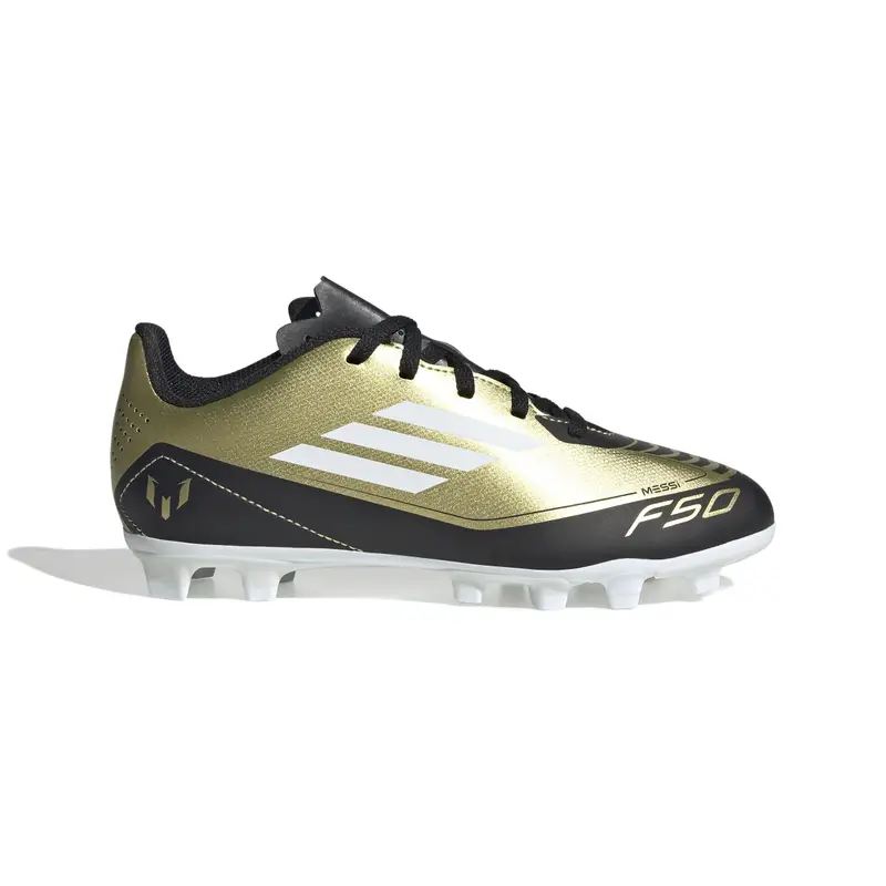Scarpe calcio per bambini adidas F50 Club Messi FxG | Adidas Giallo oro