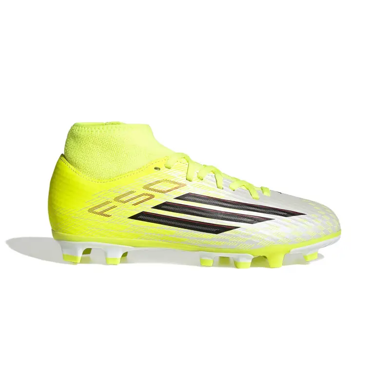Scarpe calcio per bambini adidas F50 Club Mid FG/MG Jaune