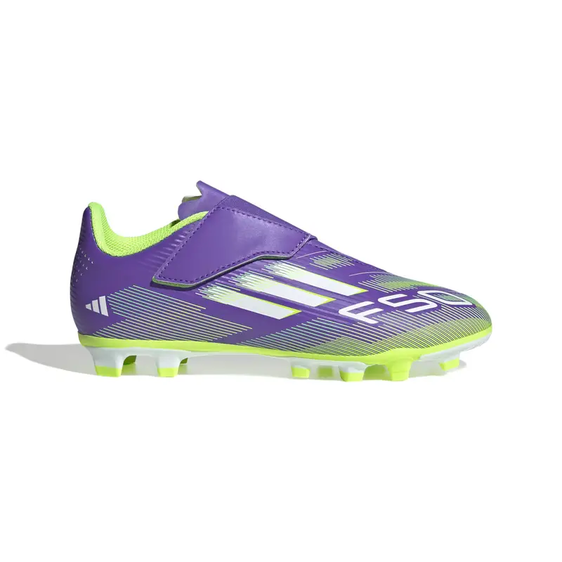 Scarpe calcio per bambini adidas F50 Club VEL FG/AG Violet