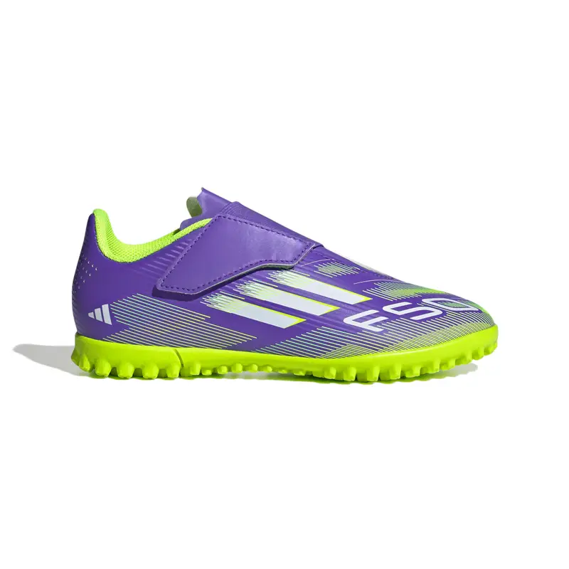 Scarpe calcio per bambini adidas F50 Club VEL TF Violet