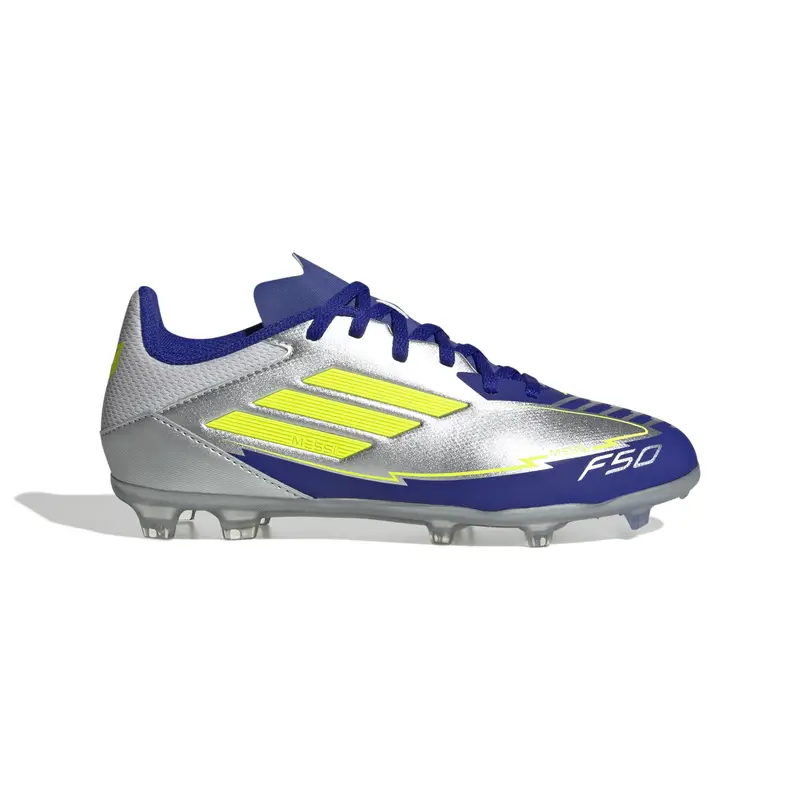 Scarpe calcio per bambini adidas F50 League Messi FG/MG Gris
