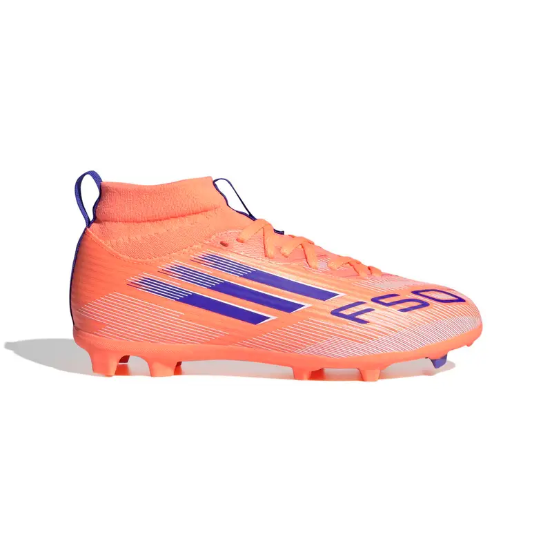 Scarpe calcio per bambini adidas F50 League Mid FG/MG Orange