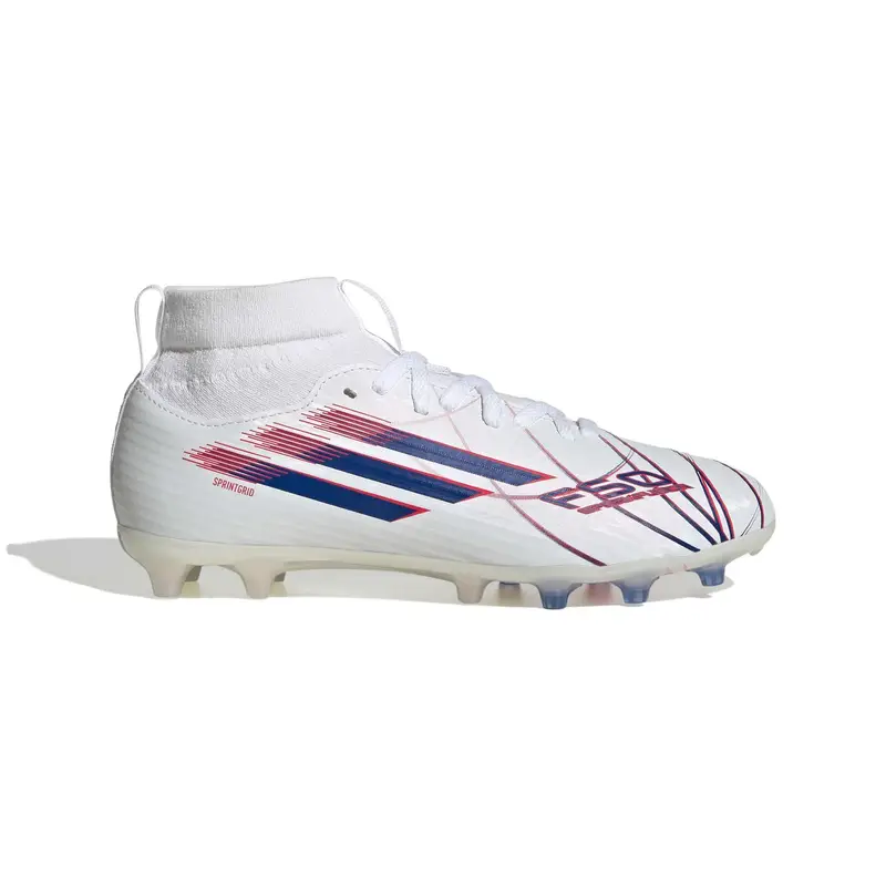 Scarpe calcio per bambini adidas F50 Sparkfusion FG Blanc