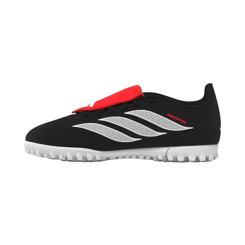 Scarpe calcio per bambini adidas Predator Club FT TF Noir