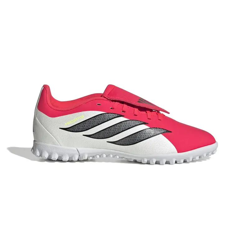 Scarpe calcio per bambini adidas Predator Club FT TF Rouge