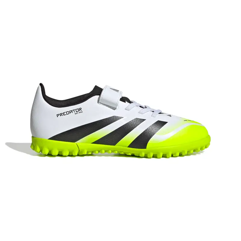 Scarpe calcio per bambini adidas Predator Club Hook-and-loop Blanc