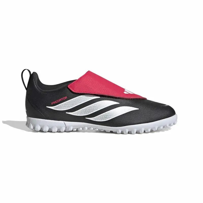 Scarpe calcio per bambini adidas Predator Club TF Noir
