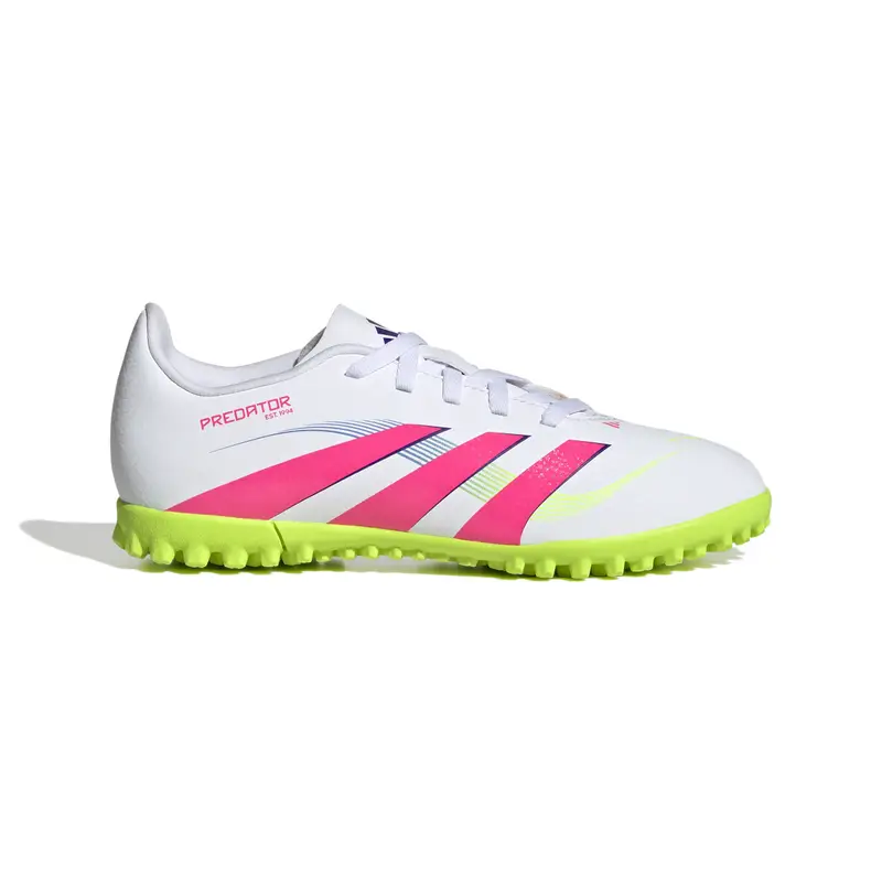 Scarpe calcio per bambini adidas Predator Club Turf Blanc