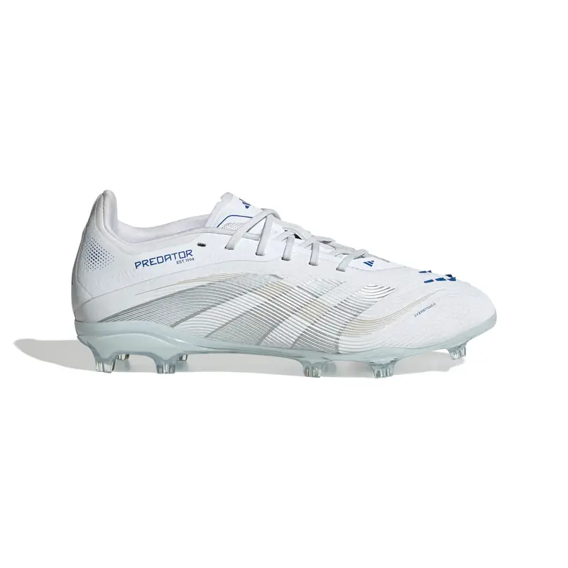 Scarpe calcio per bambini adidas Predator Elite FG Blanc