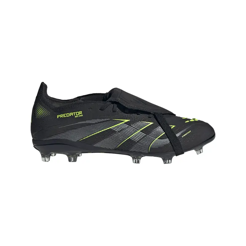 Scarpe calcio per bambini adidas Predator Elite Fold-Over Tongue FG Noir