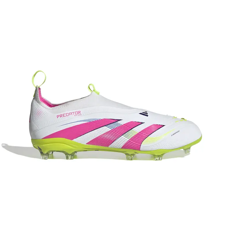 Scarpe calcio per bambini adidas Predator Elite LL FG Blanc