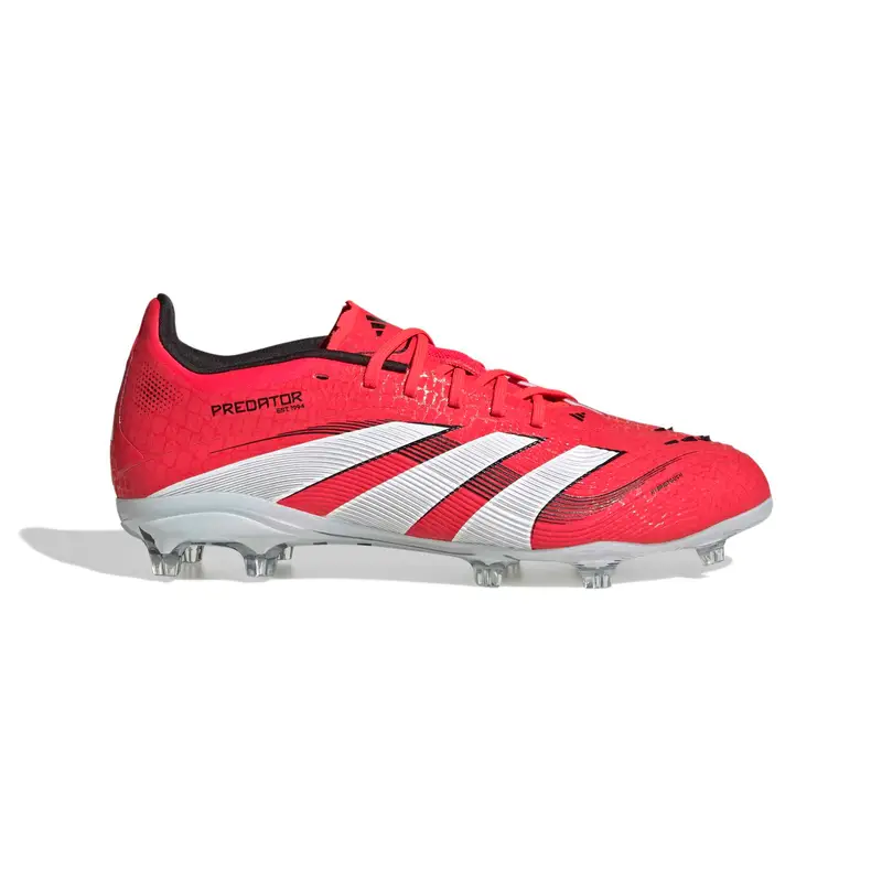 Scarpe calcio per bambini adidas Predator Elite MG Rouge